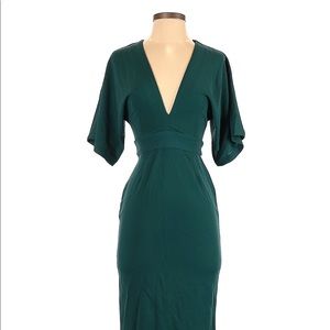 Teal Green Open Back Hyfve Dress